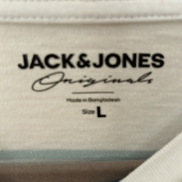 Men’s striped T Shirt (large) - Picture 3 of 3